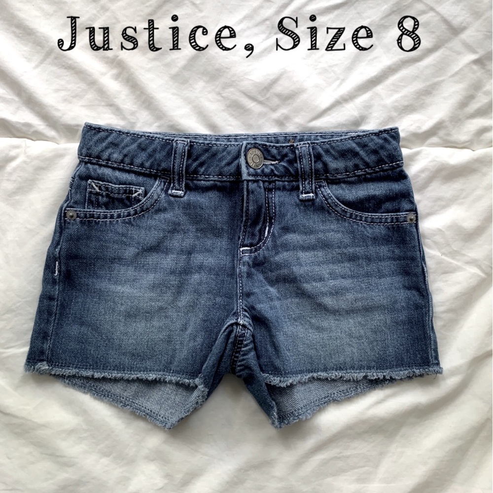 Girls size 8 Justice Shorts